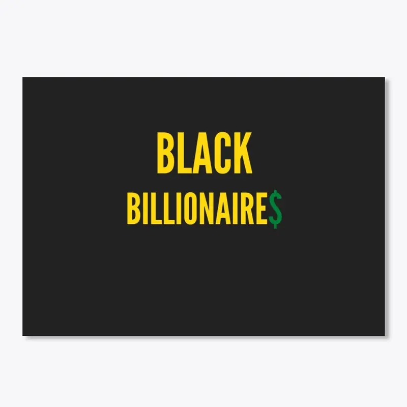 Black Billionaire T-Shirt 3